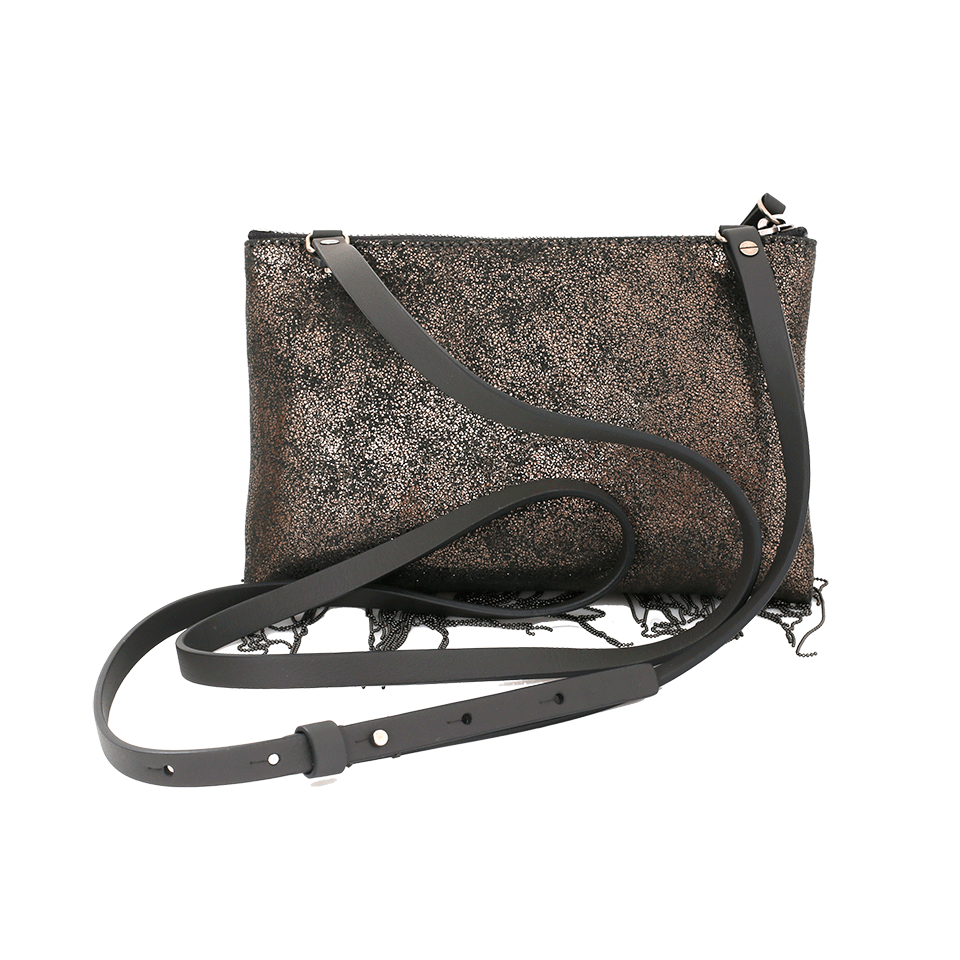 BRUNELLO CUCINELLI-Mini Zip Crossbody-ANTHRACI