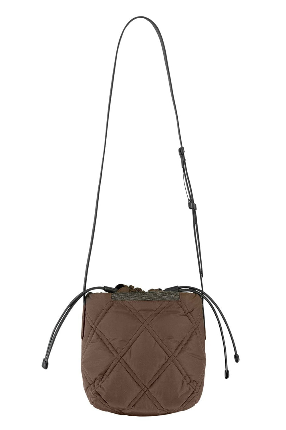 BRUNELLO CUCINELLI-Shoulder Strap Bag-BEIGE