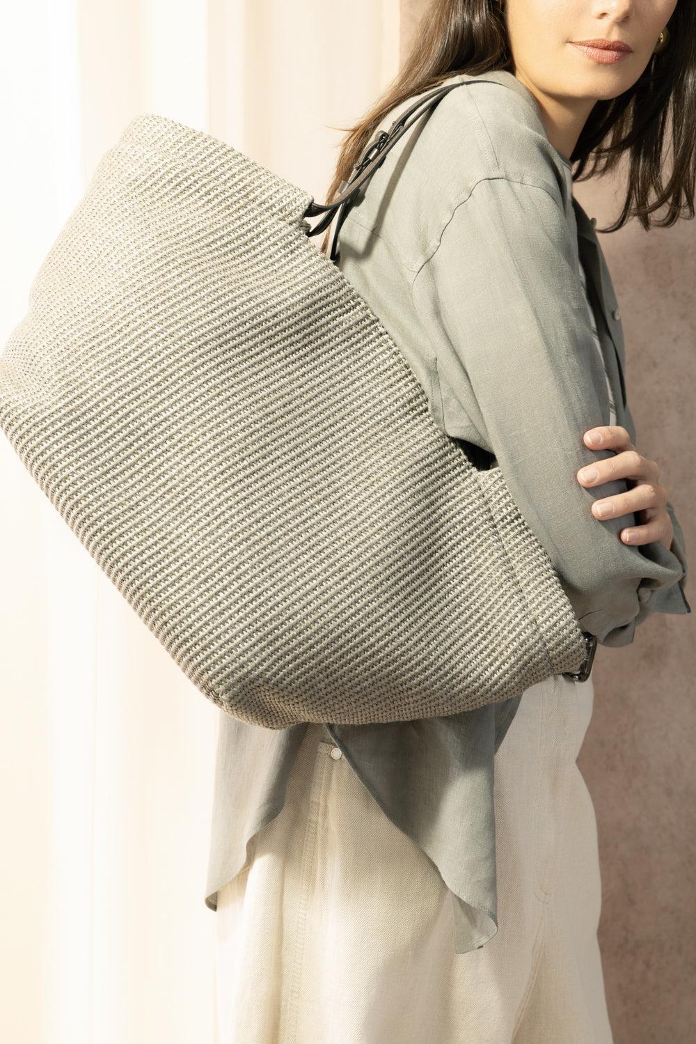 Satorial Panier Large Tote-BROWN-HANDBAGSHOULDER-BRUNELLO CUCINELLI