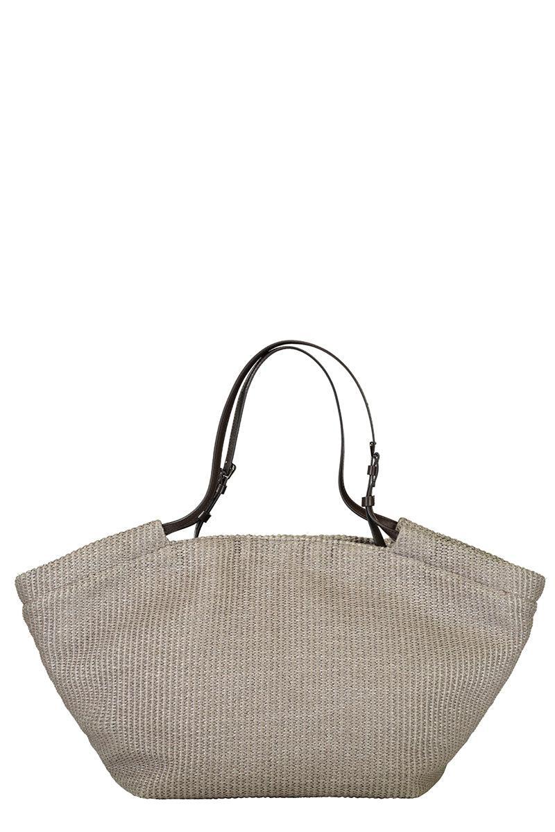 Satorial Panier Large Tote-BROWN-HANDBAGSHOULDER-BRUNELLO CUCINELLI