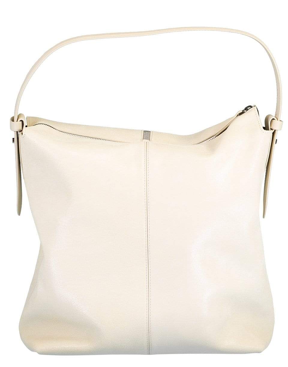 BRUNELLO CUCINELLI-Monili Stripe Shoulder Bag-PANAMA