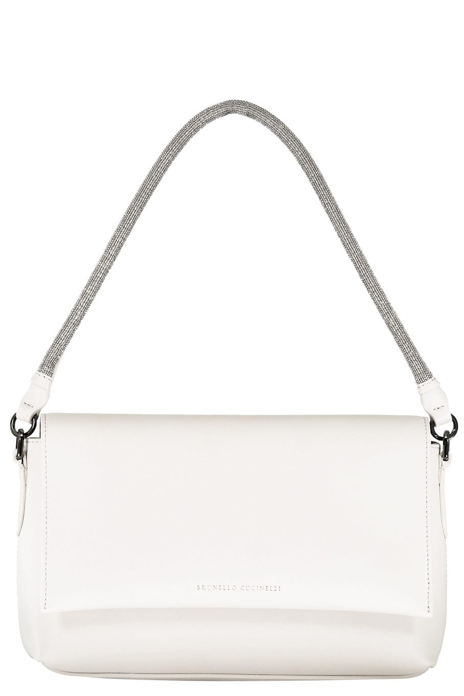 BRUNELLO CUCINELLI-Shoulder Bag With Monili Strap-PANAMA