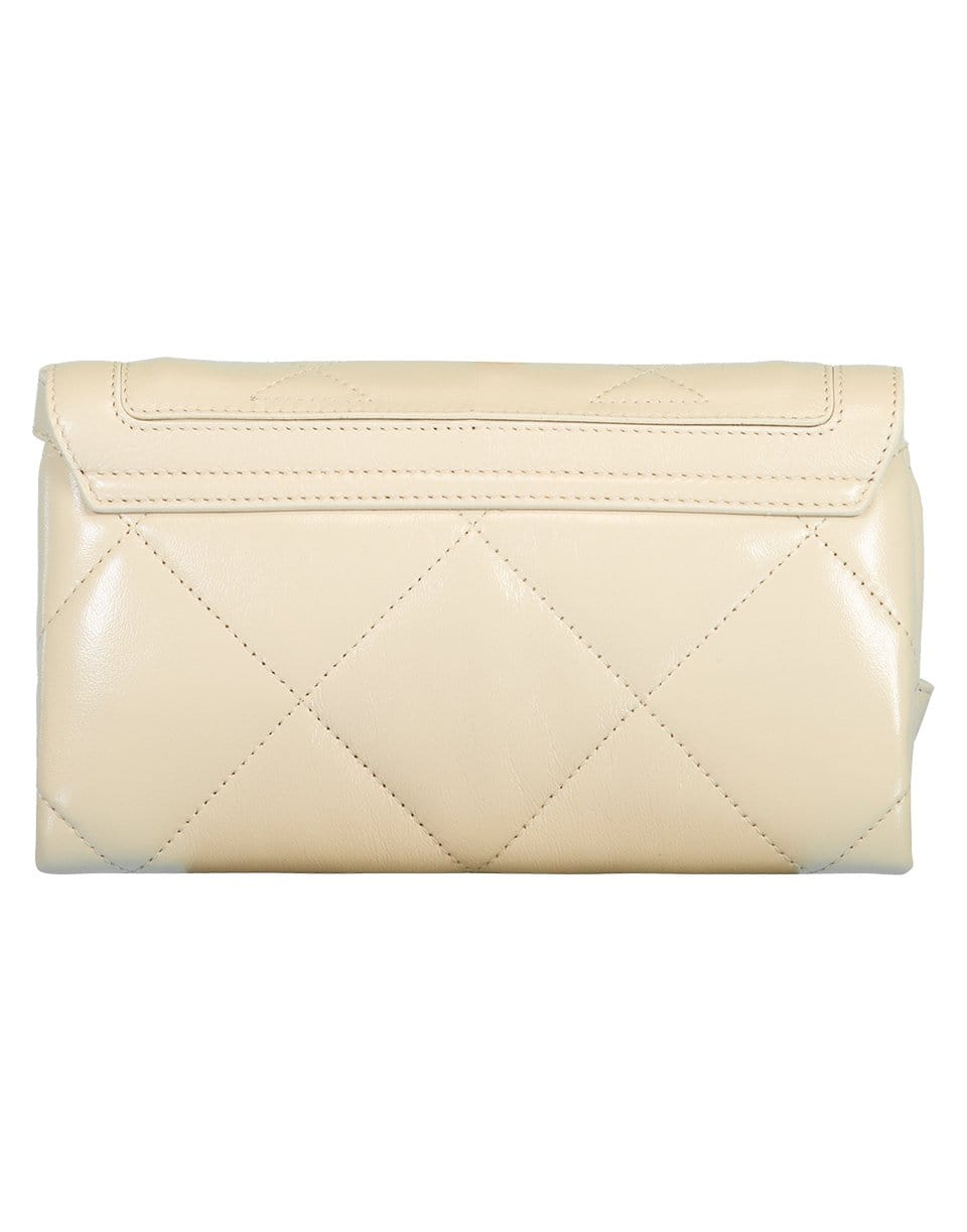 BRUNELLO CUCINELLI-Shiny Quilted Cross Body Bag-RICE