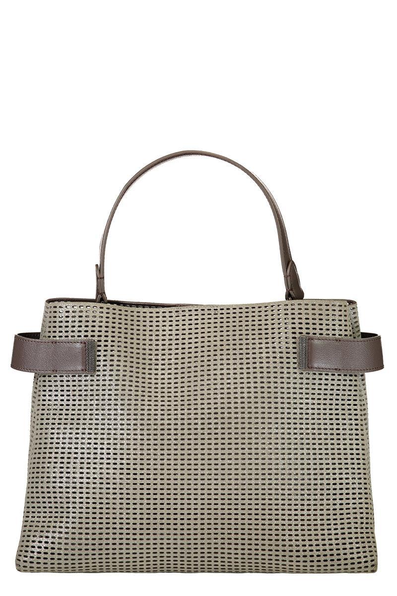 Mini Drill Tote - Chestnut