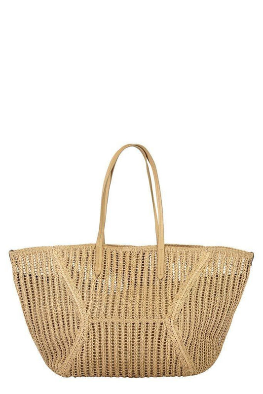 BC Duo Bag - Rope-BROWN-HANDBAGTOTES-BRUNELLO CUCINELLI