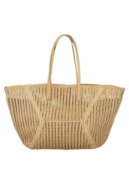 BC Duo Bag - Rope-BROWN-HANDBAGTOTES-BRUNELLO CUCINELLI