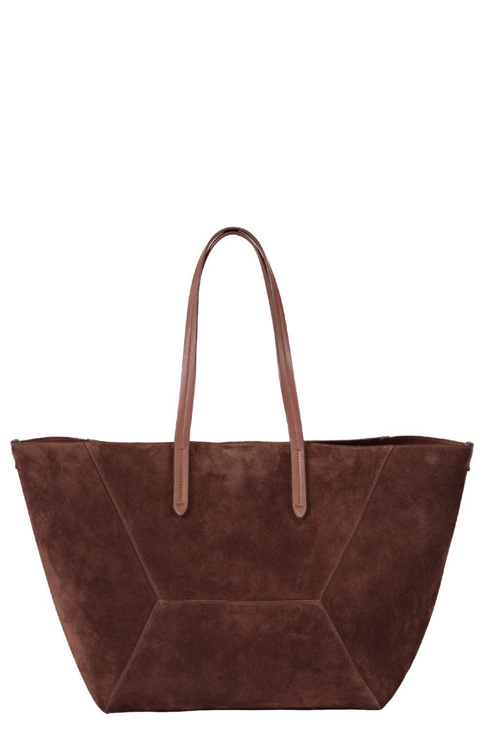 DC Duo Bag - Burgundy Suede