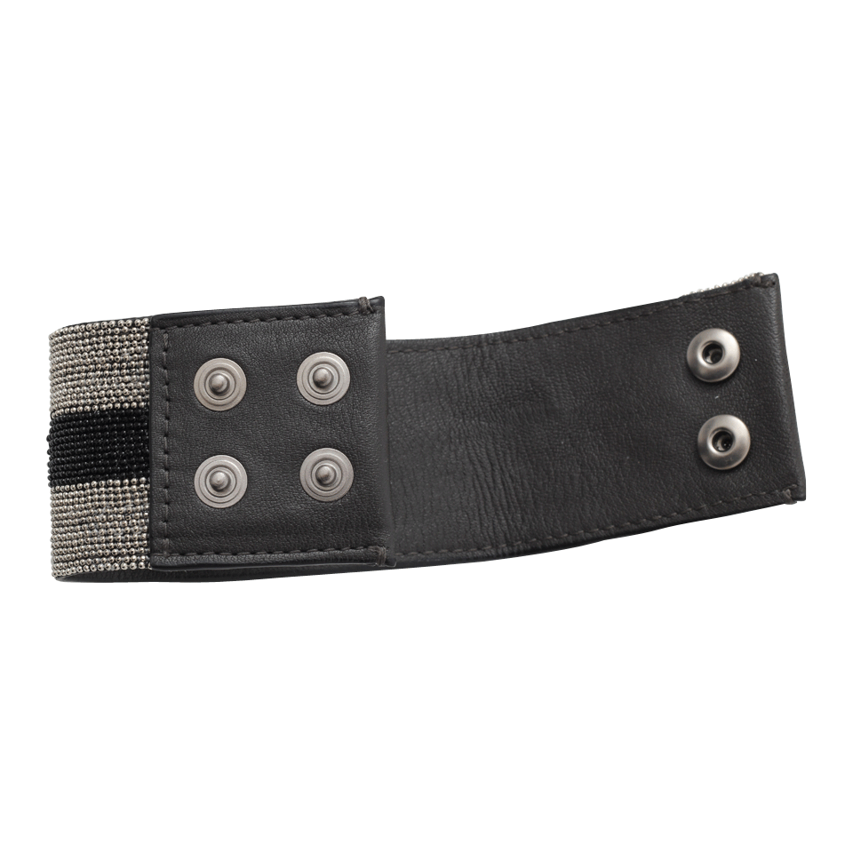 BRUNELLO CUCINELLI-Thick Monili Snap Bracelet-MULTI