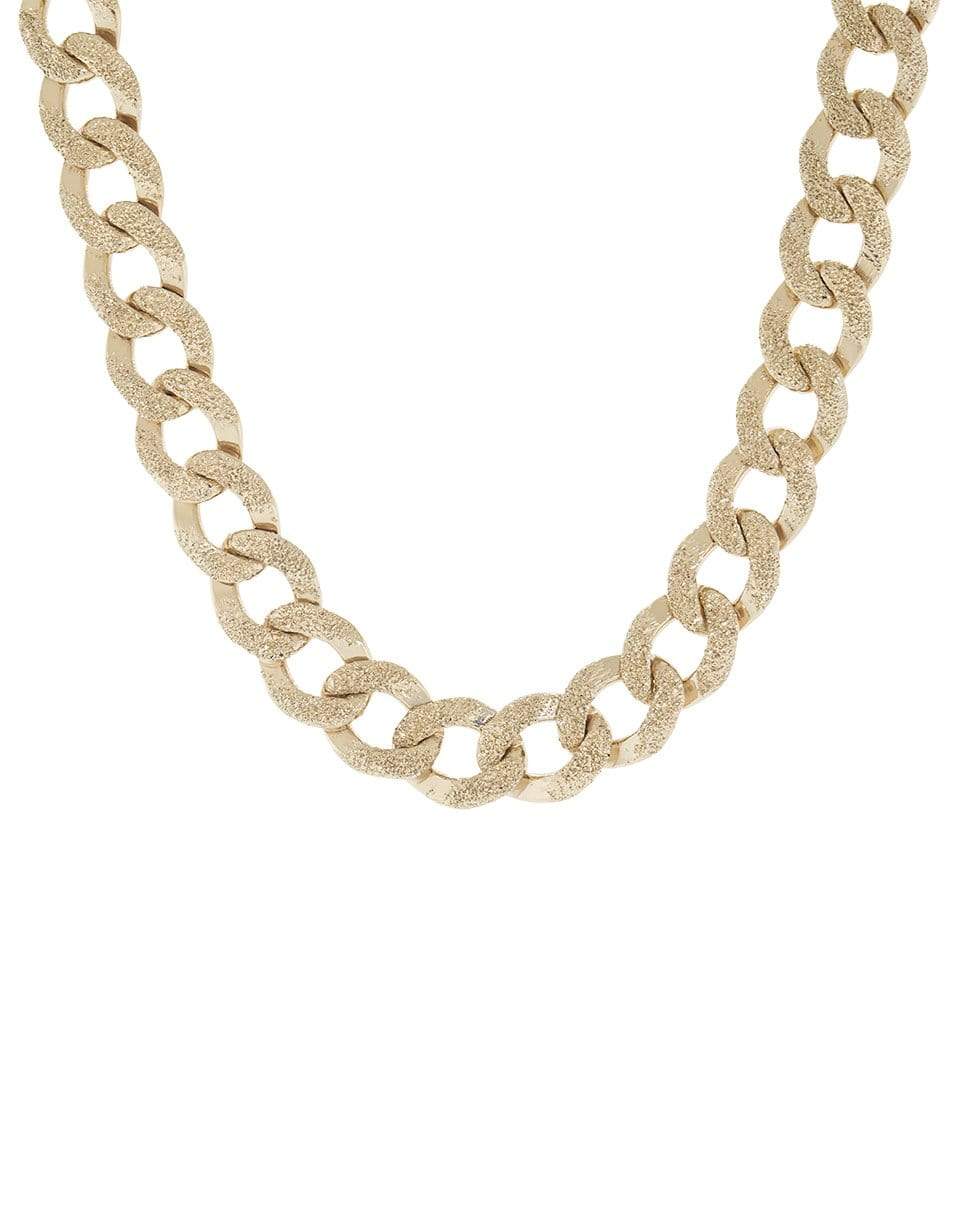 BRUNELLO CUCINELLI-Large Link Textured Necklace-ORO