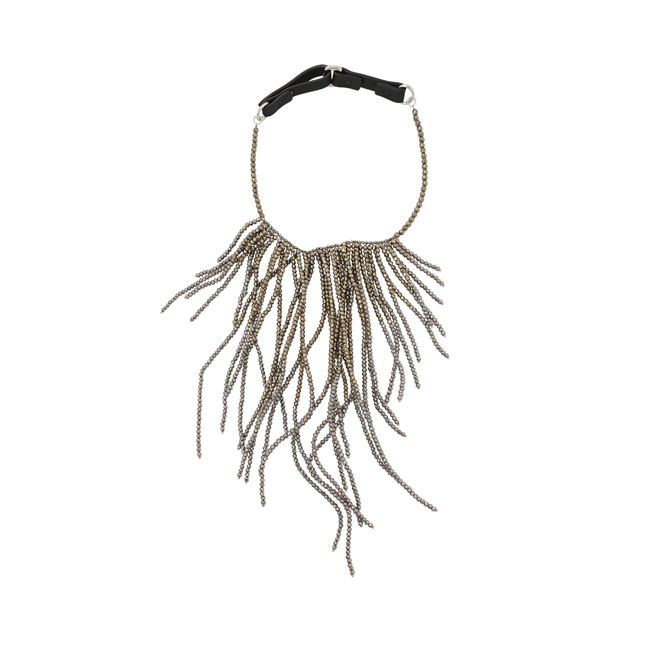 BRUNELLO CUCINELLI-Pyrite Multi Strand Branch Necklace-PYRITE