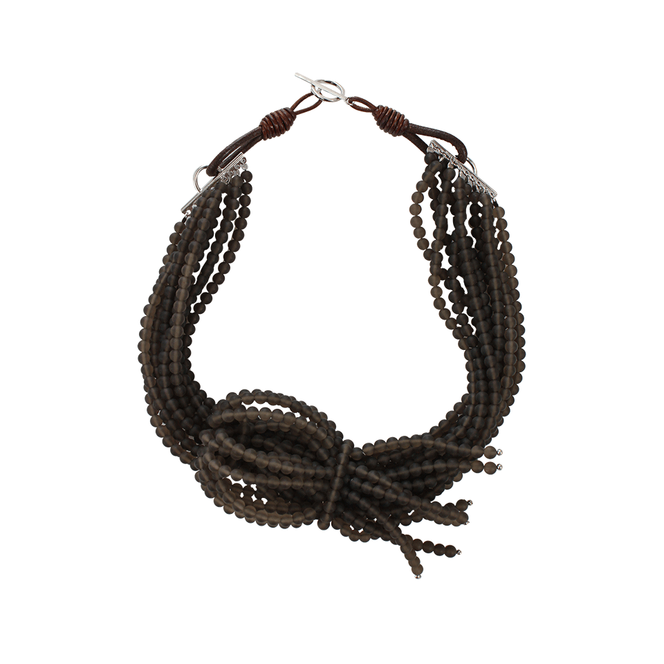 BRUNELLO CUCINELLI-Multi Strand Tie Necklace-SMKCC051