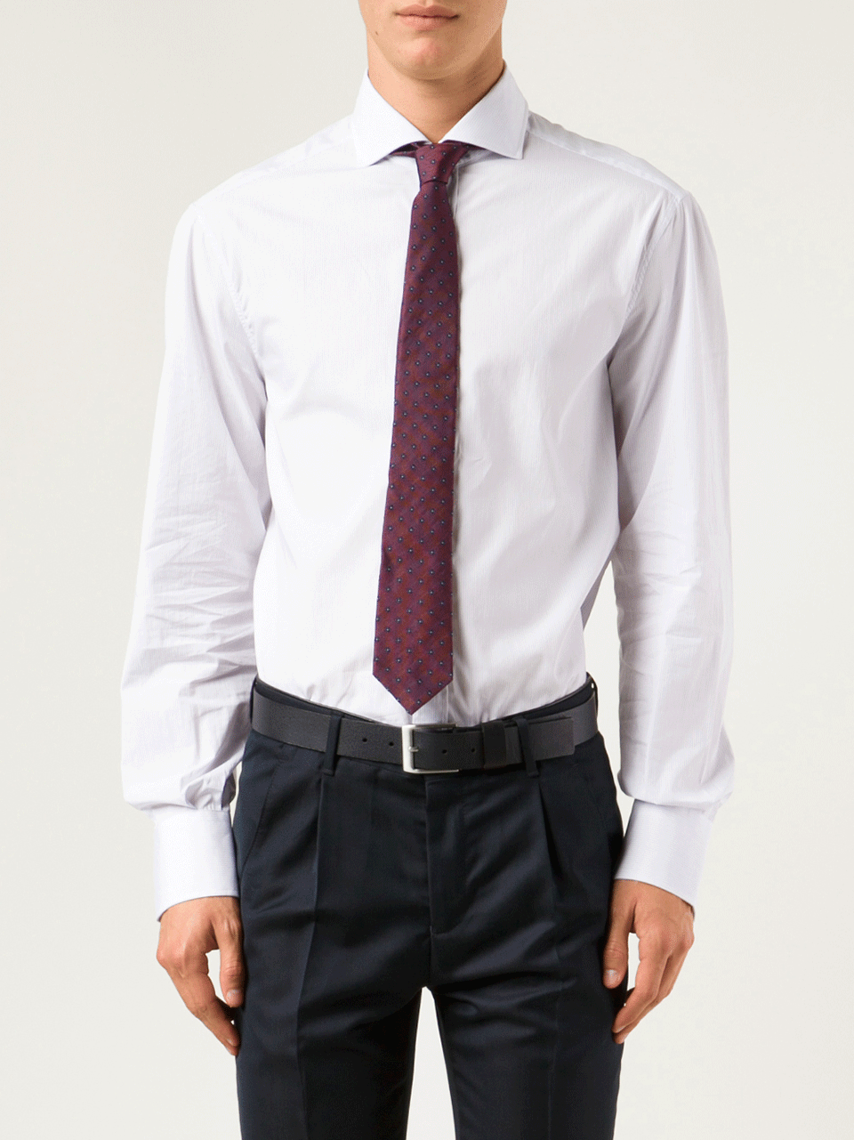 BRUNELLO CUCINELLI-Silk Floral Tie-BRDCT995