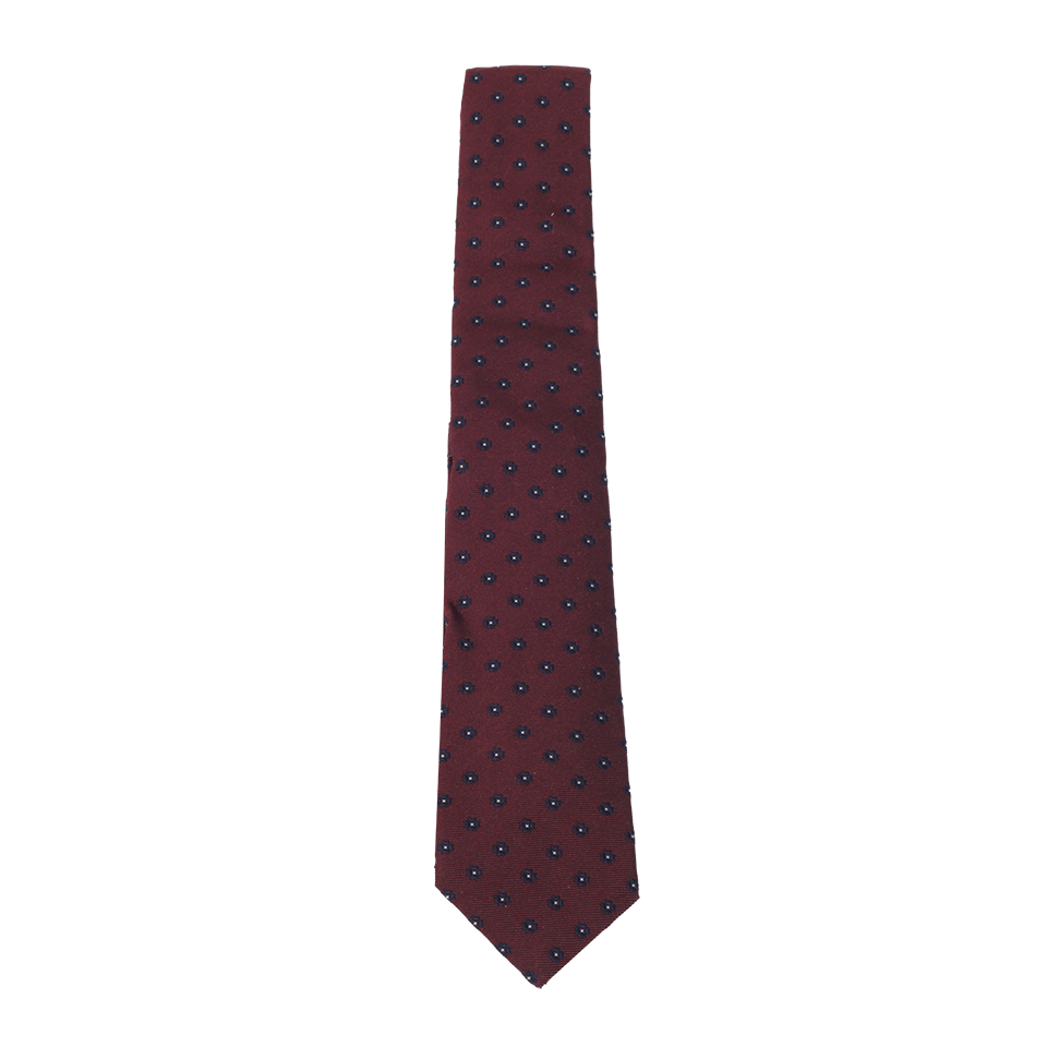 BRUNELLO CUCINELLI-Silk Floral Tie-BRDCT995