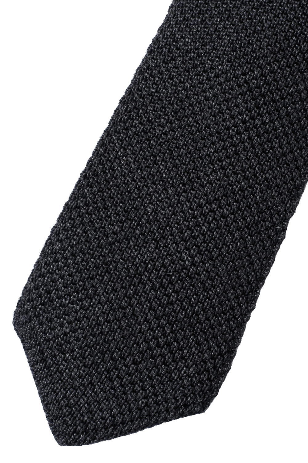 BRUNELLO CUCINELLI-Knit Tie-DARK GREY