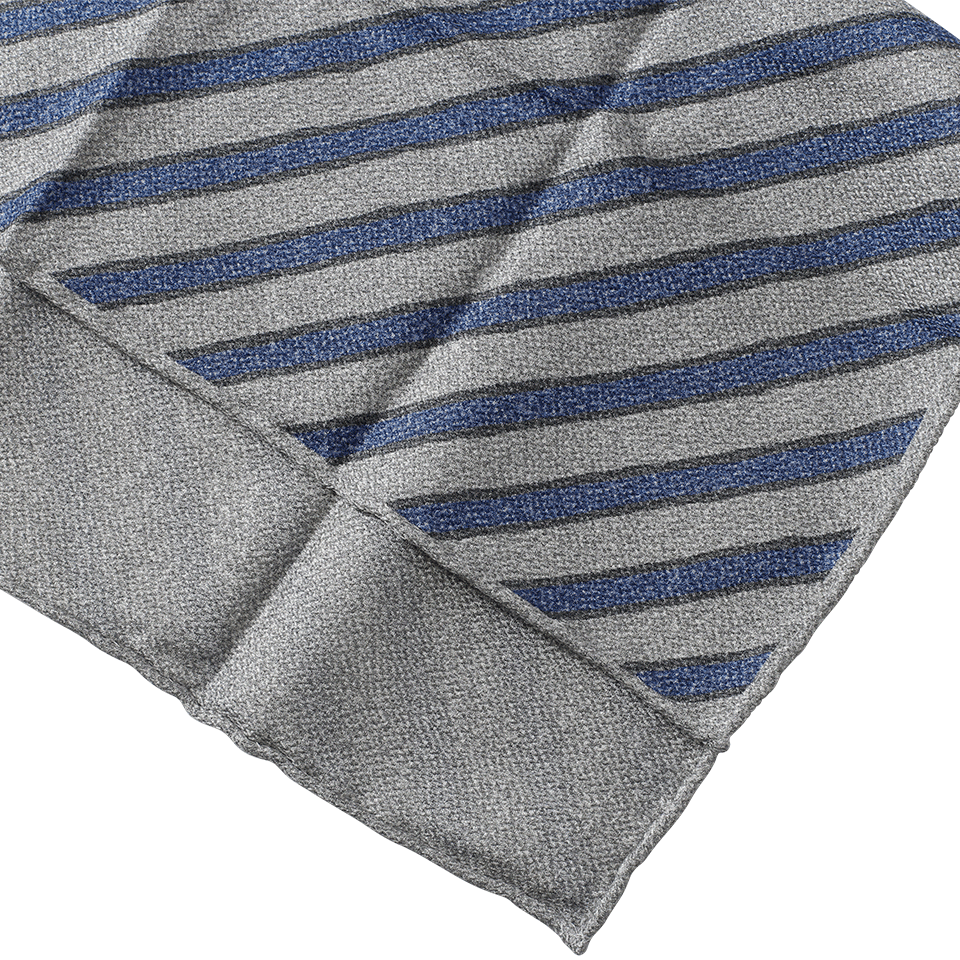 BRUNELLO CUCINELLI-Pocket Square-GRY BLUE