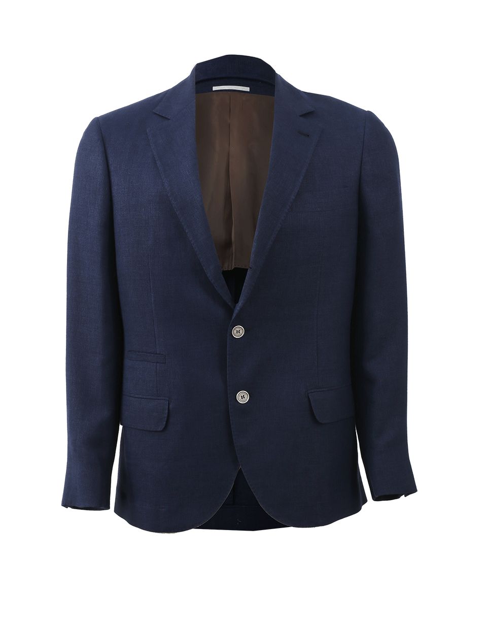 BRUNELLO CUCINELLI-Linen Metal Button Jacket-
