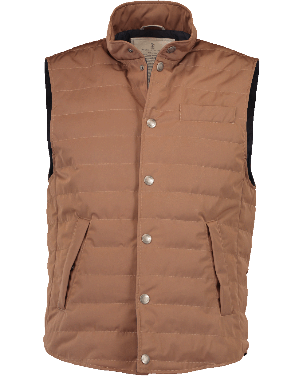 BRUNELLO CUCINELLI-Padded Vest-