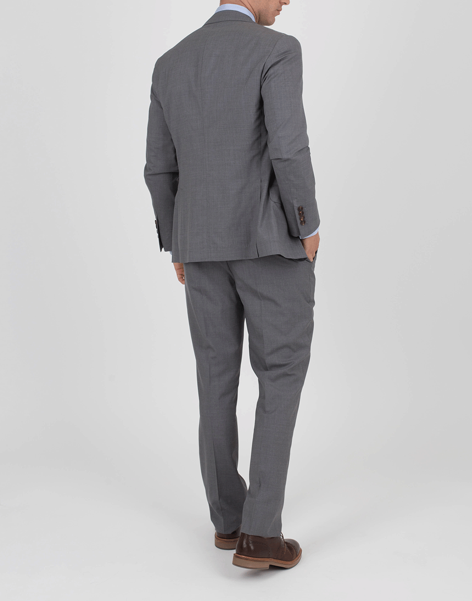 BRUNELLO CUCINELLI-Grey Travel Blazer-