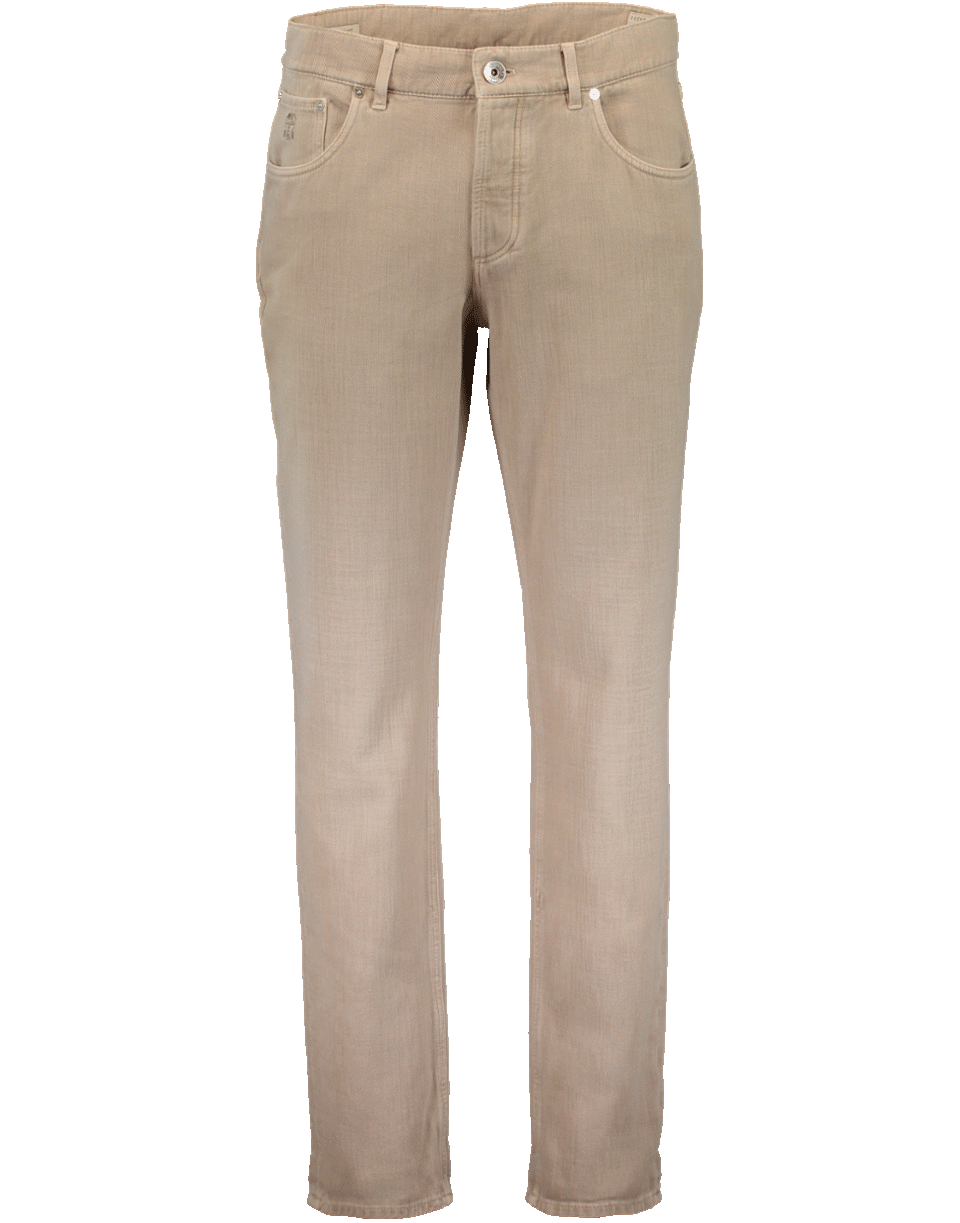 BRUNELLO CUCINELLI-Denim Bull Pant-