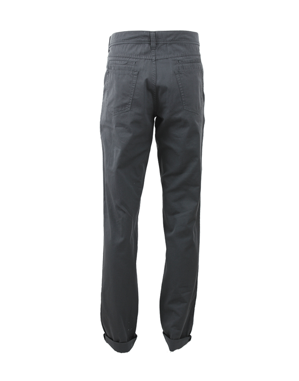 BRUNELLO CUCINELLI-Flat Front Trouser-