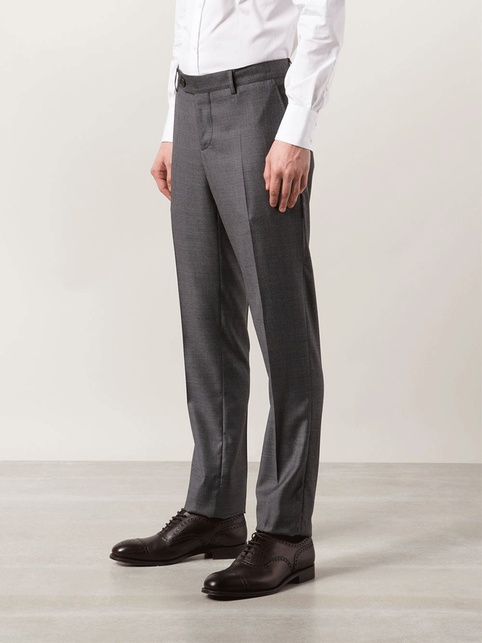 BRUNELLO CUCINELLI-Wool Trouser-