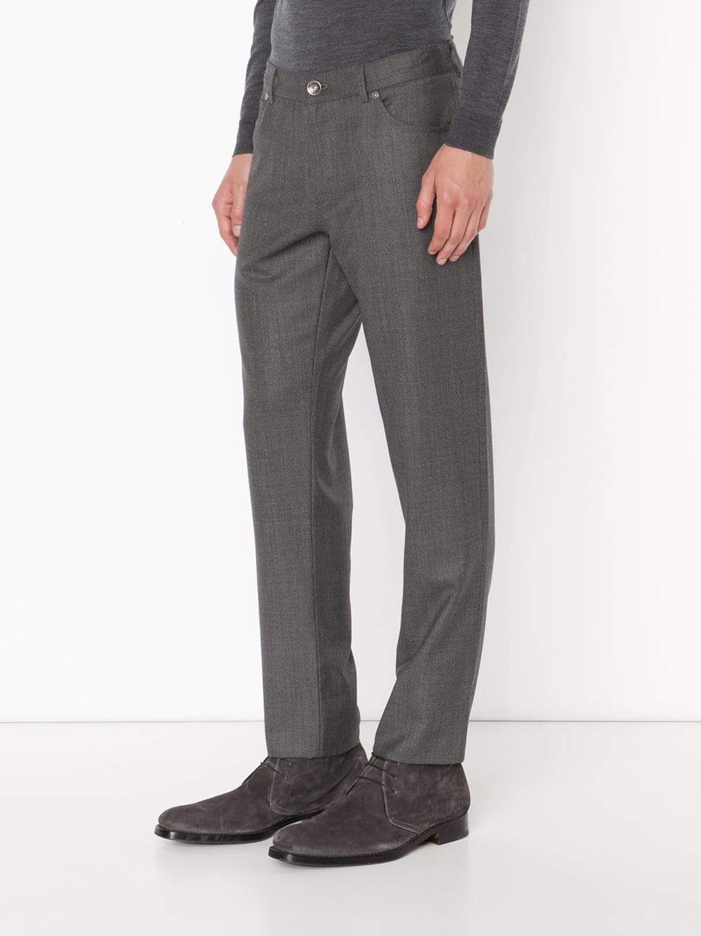 BRUNELLO CUCINELLI-Basic Five Pocket Trouser-