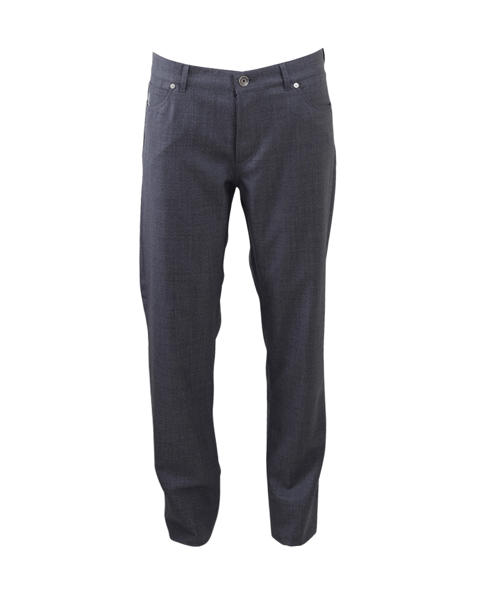 BRUNELLO CUCINELLI-Basic Five Pocket Trouser-