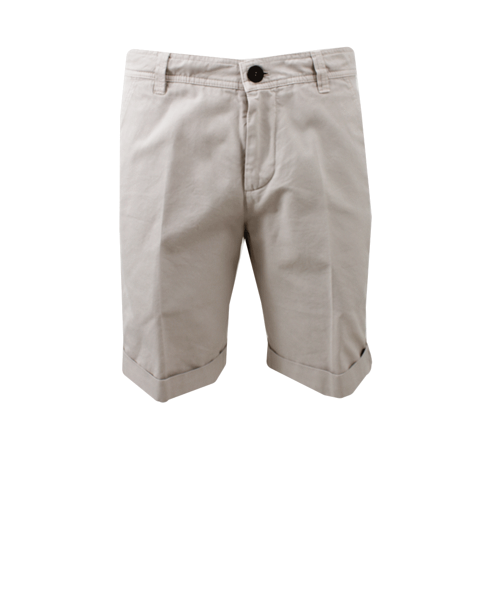 BRUNELLO CUCINELLI-Flat Front Short-