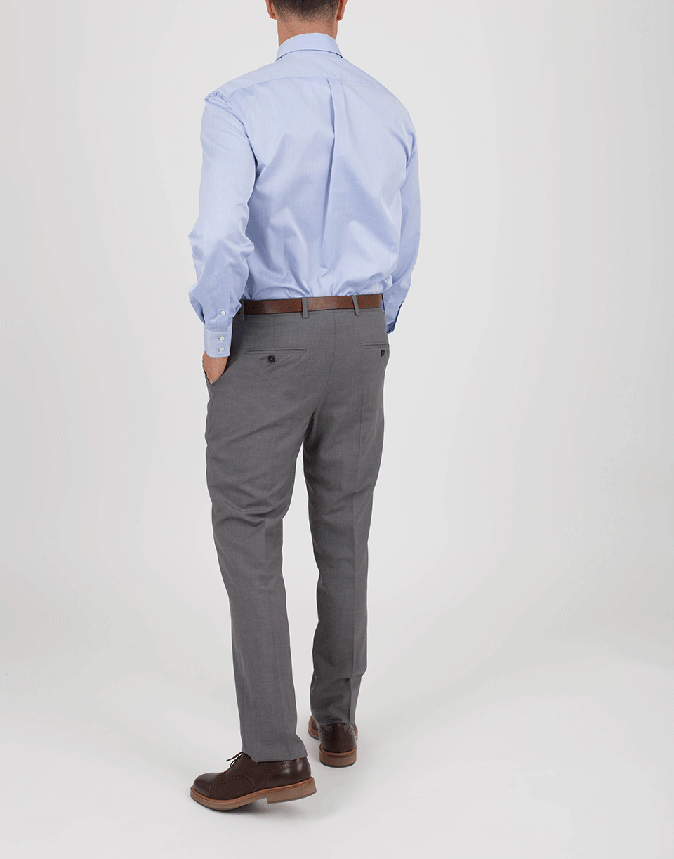 BRUNELLO CUCINELLI-Basic Fitted Shirt-