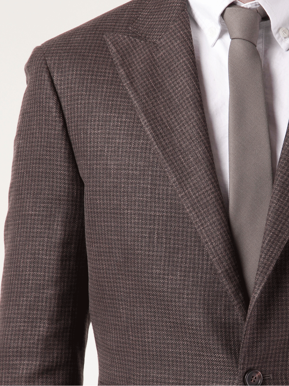 BRUNELLO CUCINELLI-Mini Check Suit-