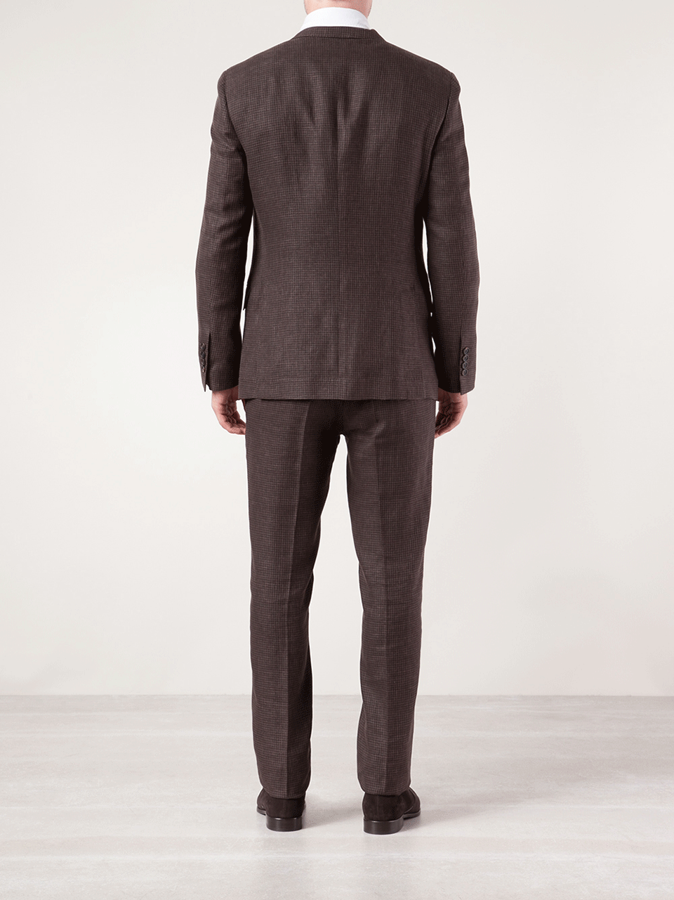 BRUNELLO CUCINELLI-Mini Check Suit-