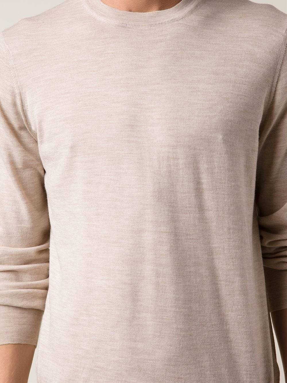 BRUNELLO CUCINELLI-Elbow Patch Sweater-