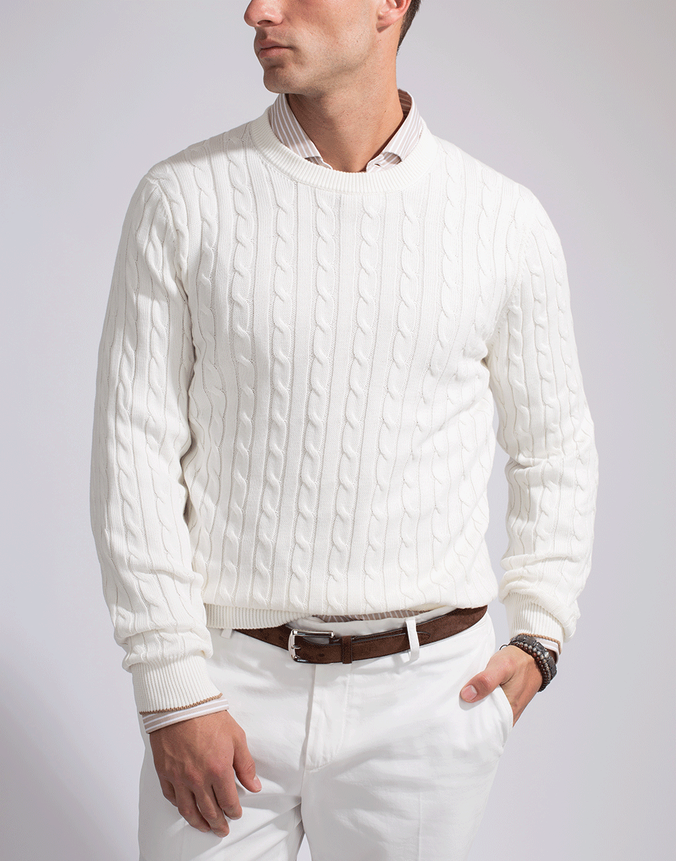 BRUNELLO CUCINELLI-Knit Sweater-