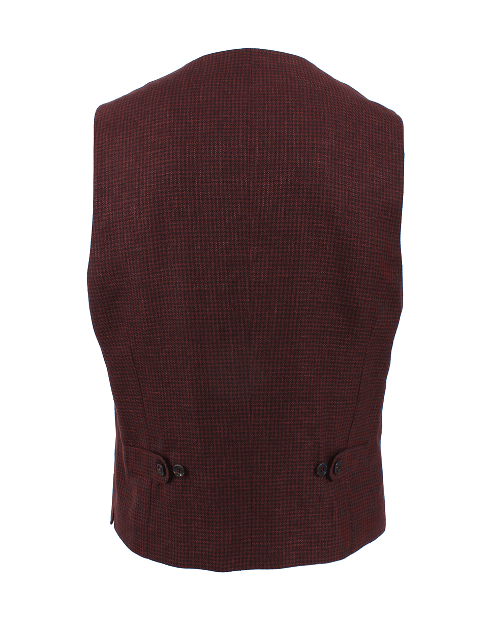 BRUNELLO CUCINELLI-Mini Check Vest-