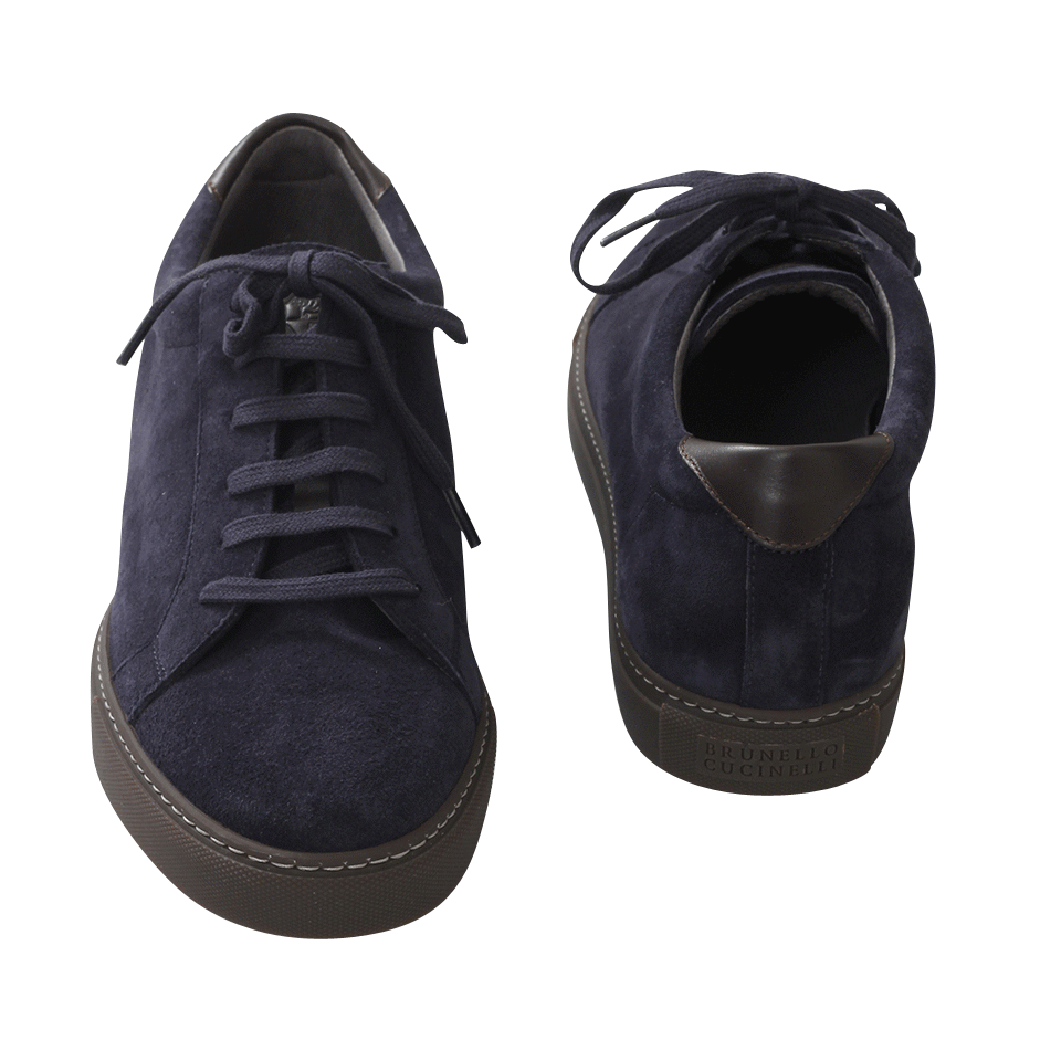 BRUNELLO CUCINELLI-Kudo Suede Sneaker-