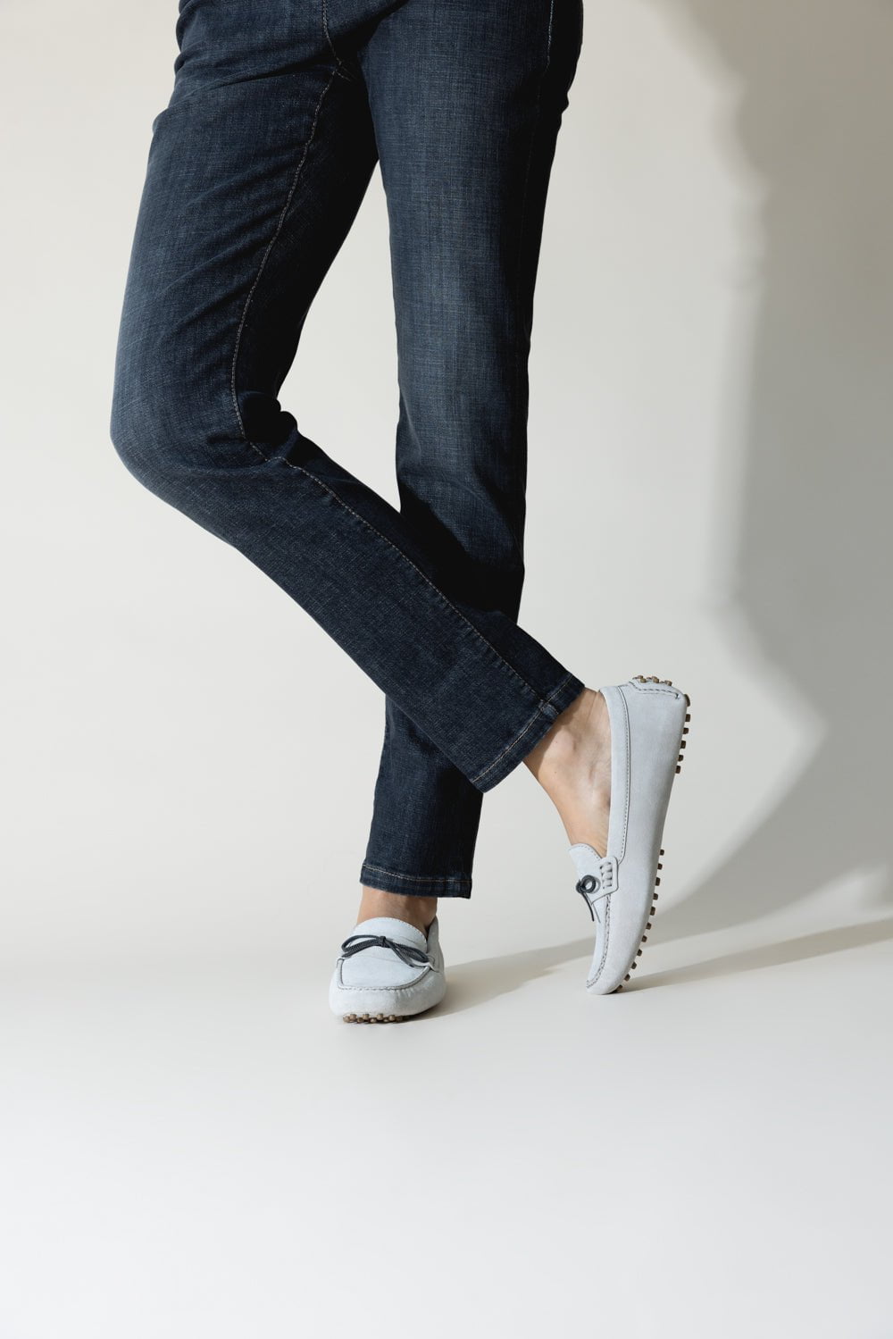 BRUNELLO CUCINELLI-Precious Bow Driving Shoes-