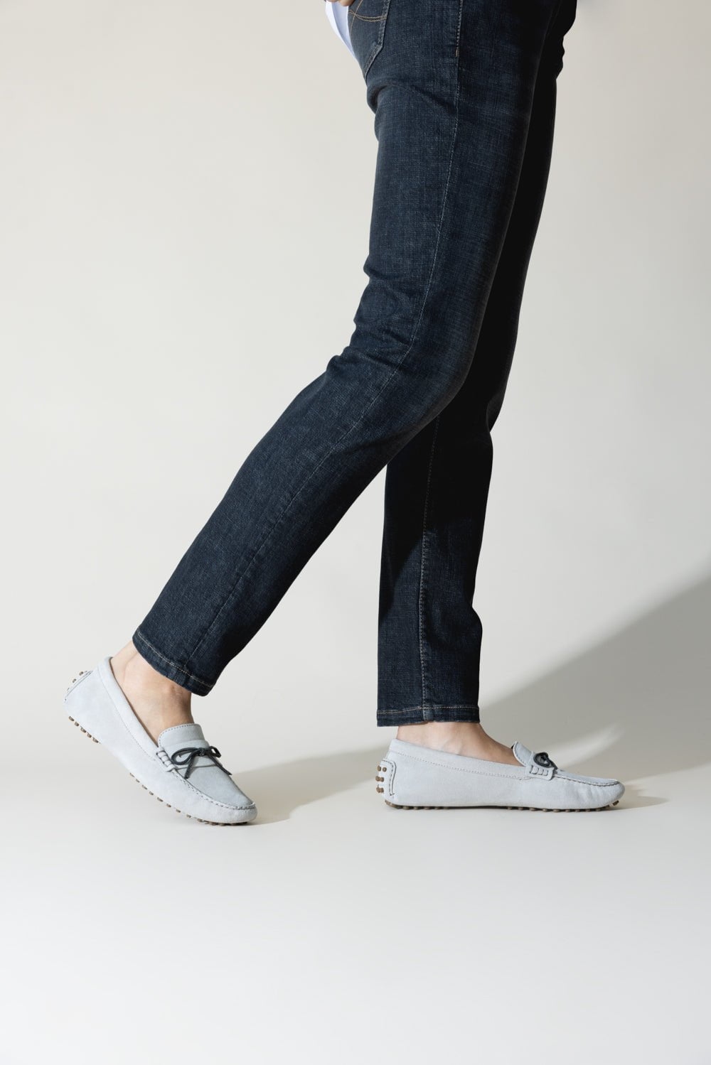 BRUNELLO CUCINELLI-Precious Bow Driving Shoes-