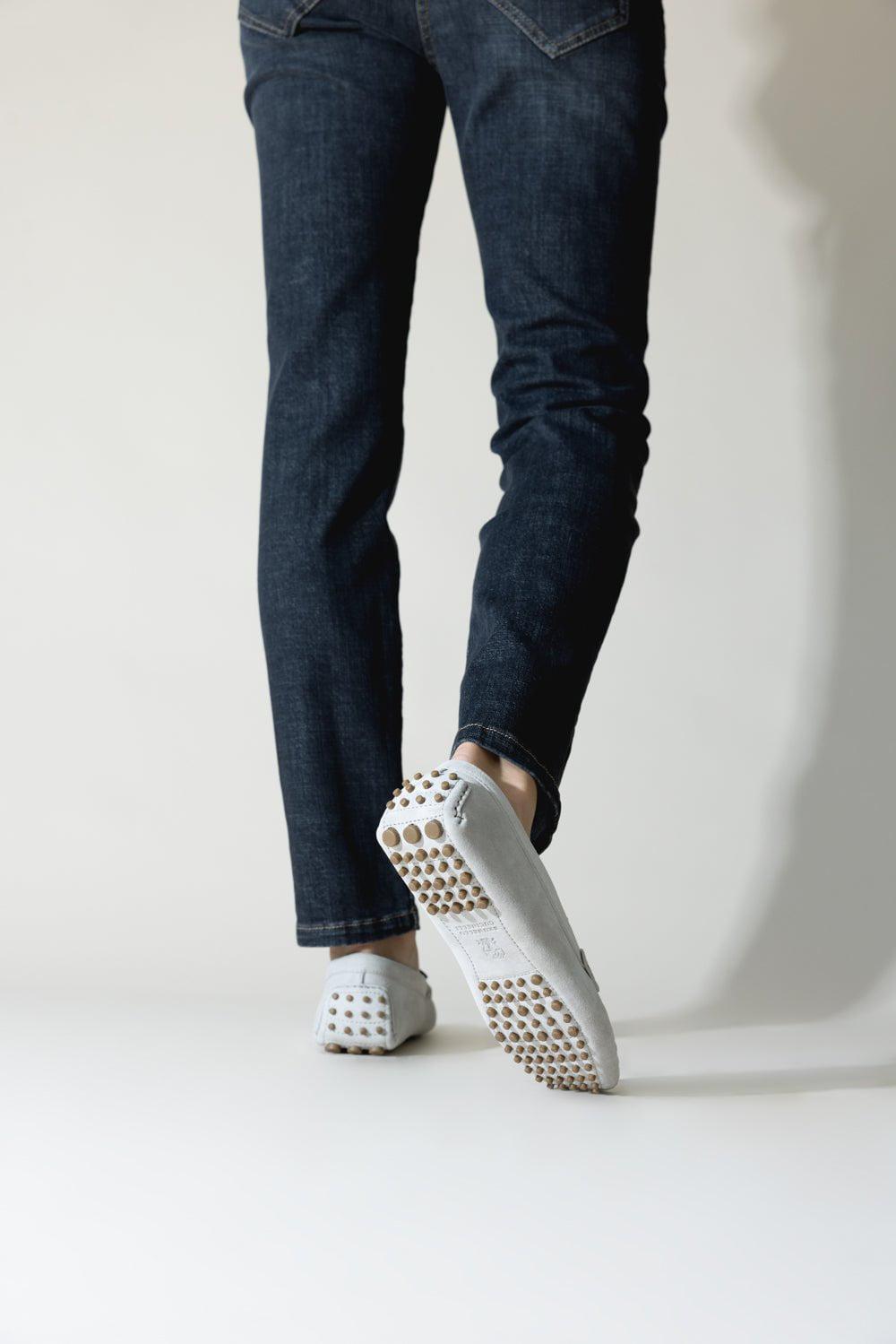 BRUNELLO CUCINELLI-Precious Bow Driving Shoes-