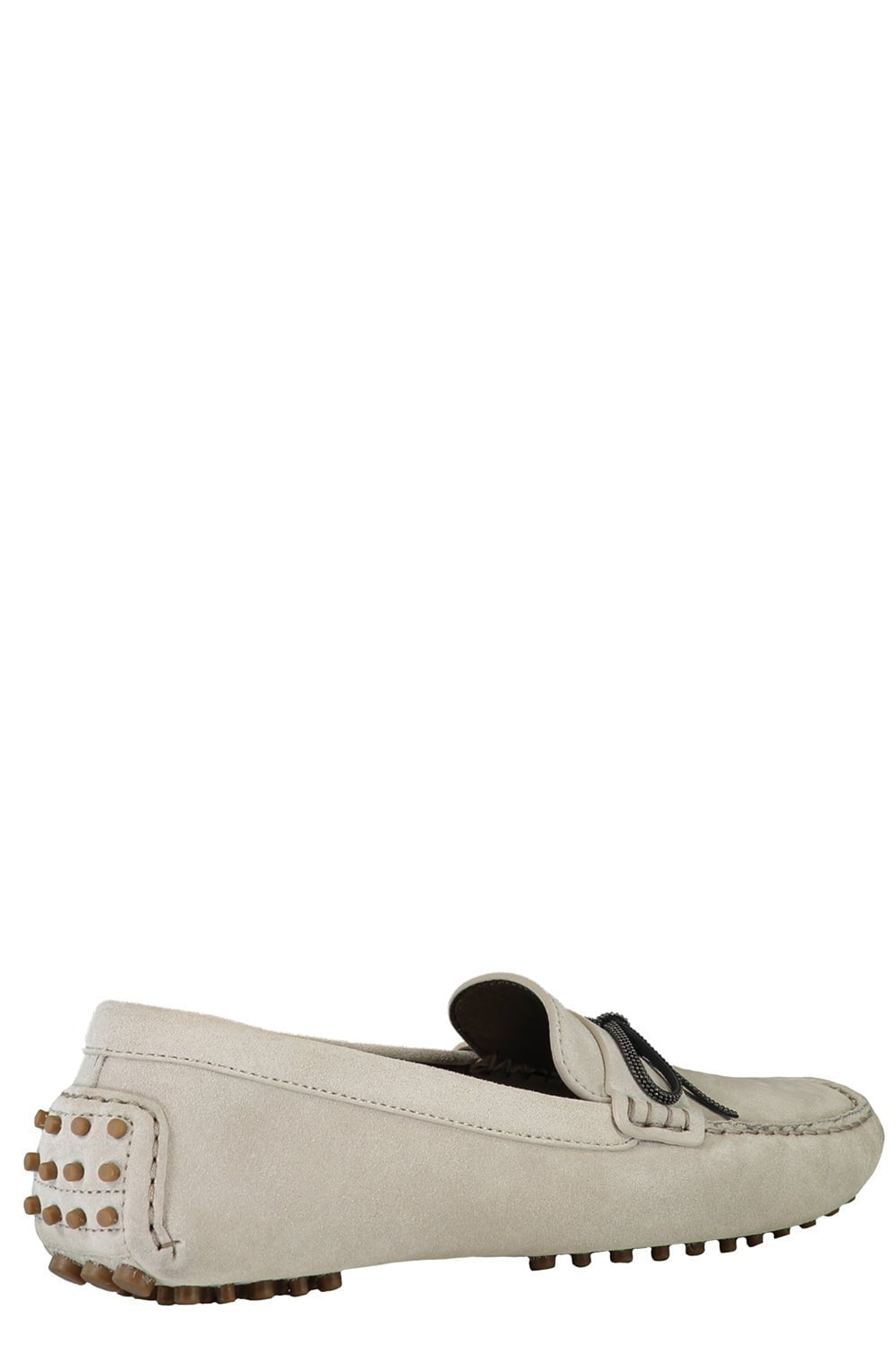 BRUNELLO CUCINELLI-Precious Bow Driving Shoes-