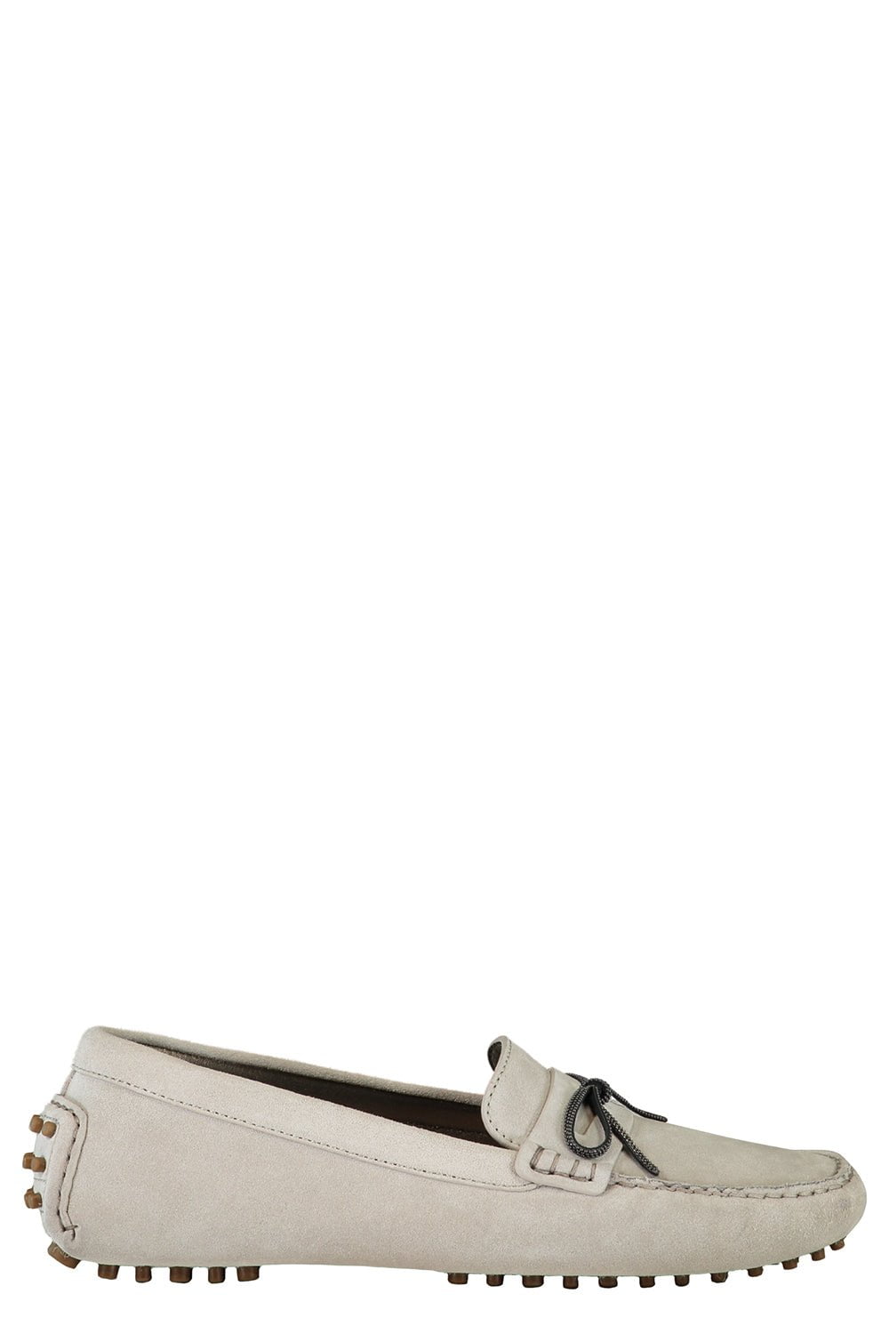 BRUNELLO CUCINELLI-Precious Bow Driving Shoes-