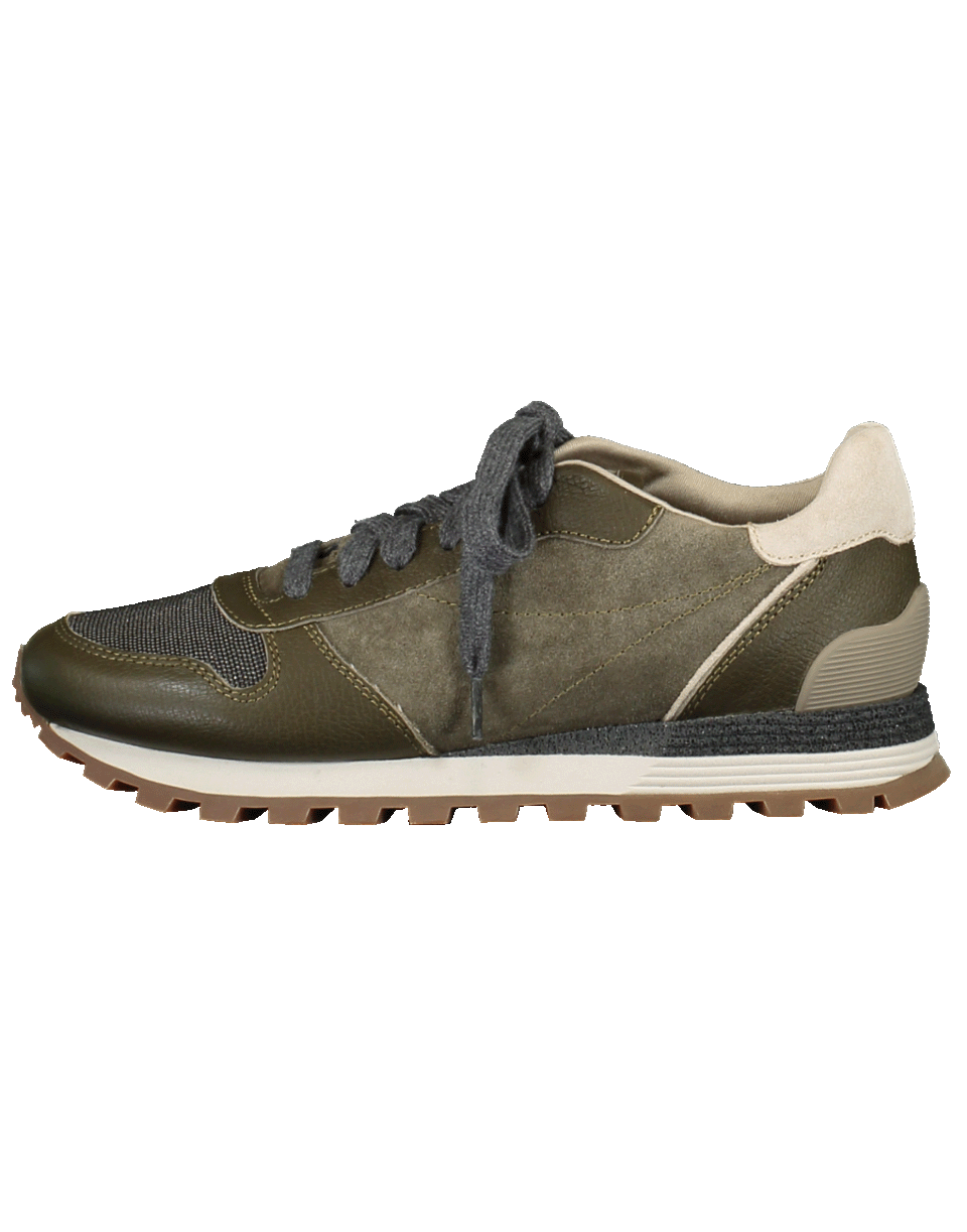 BRUNELLO CUCINELLI-Monili Runner-MILITARY