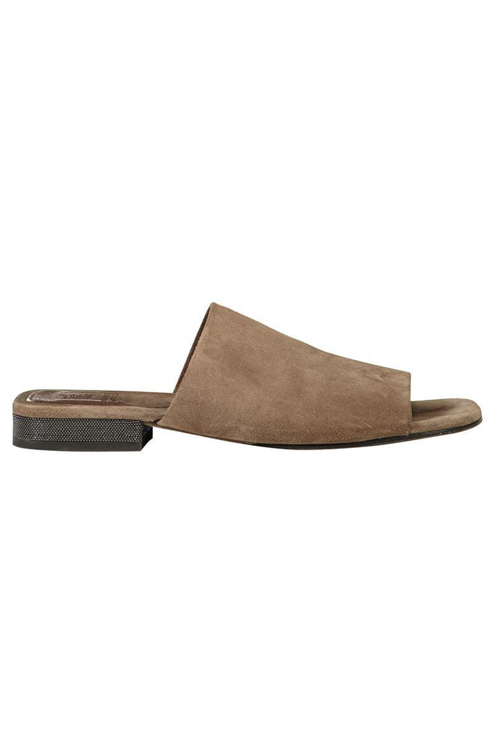Block Heel Slide-BROWN-36.5-SHOESANDAL-BRUNELLO CUCINELLI
