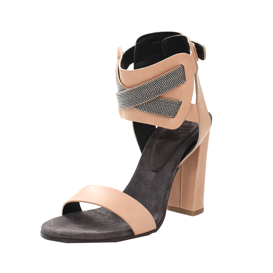 BRUNELLO CUCINELLI-Monili Criss-Cross Sandal-