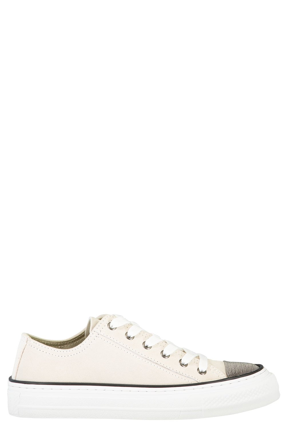 BRUNELLO CUCINELLI-Monili Trim Sneaker-