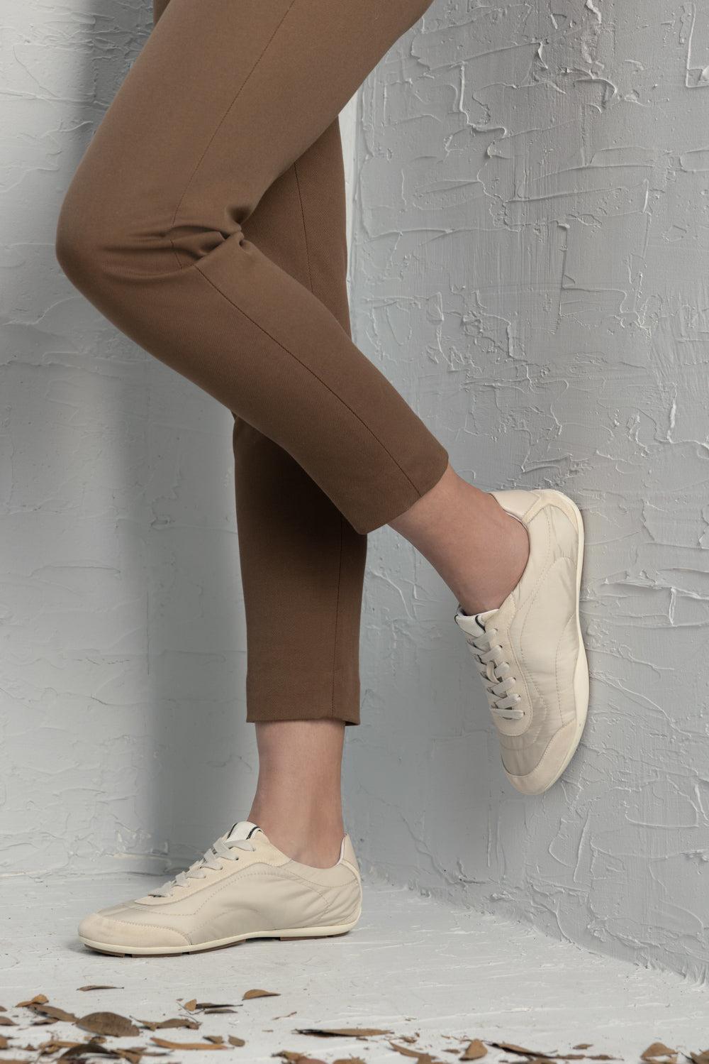 Mixed Media Runners-CREAM-36.5-SHOESNEAKER-BRUNELLO CUCINELLI