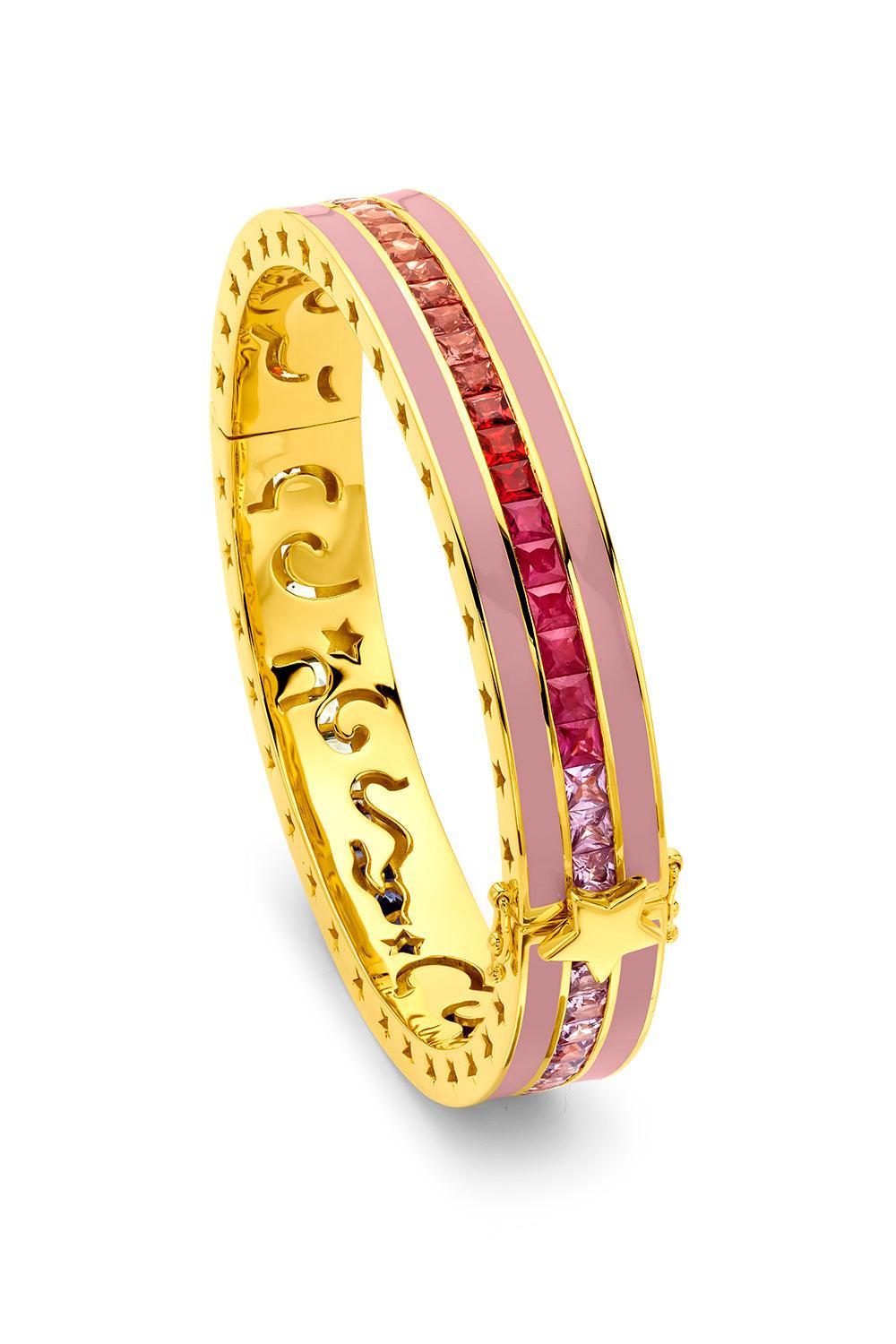 Bubblegum Bangle-YELLOW GOLD-JEWELRYFINE JEWELBRACELET O-BUDDHA MAMA