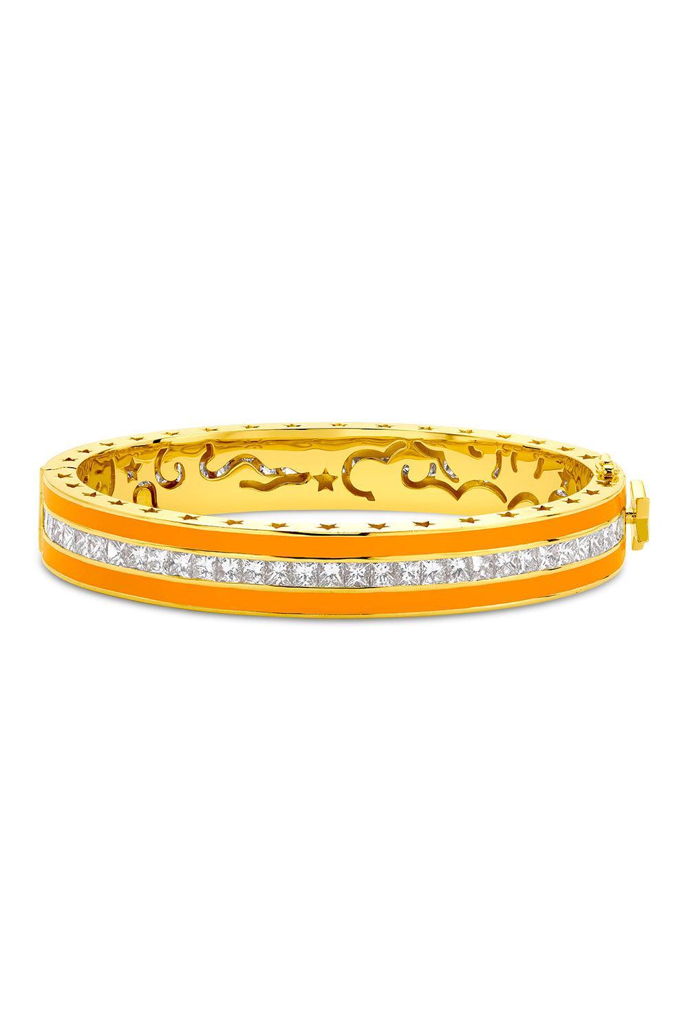 Clementine Bangle-YELLOW GOLD-JEWELRYFINE JEWELBRACELET O-BUDDHA MAMA
