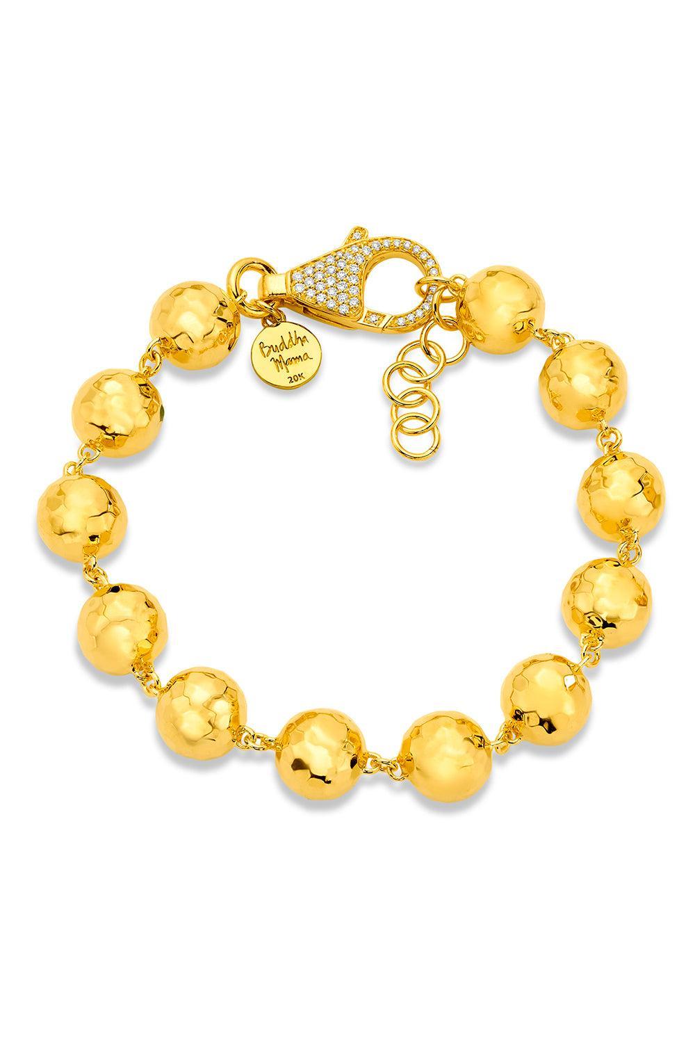 Disco Ball Chain - 10mm-YELLOW GOLD-JEWELRYFINE JEWELBRACELET O-BUDDHA MAMA