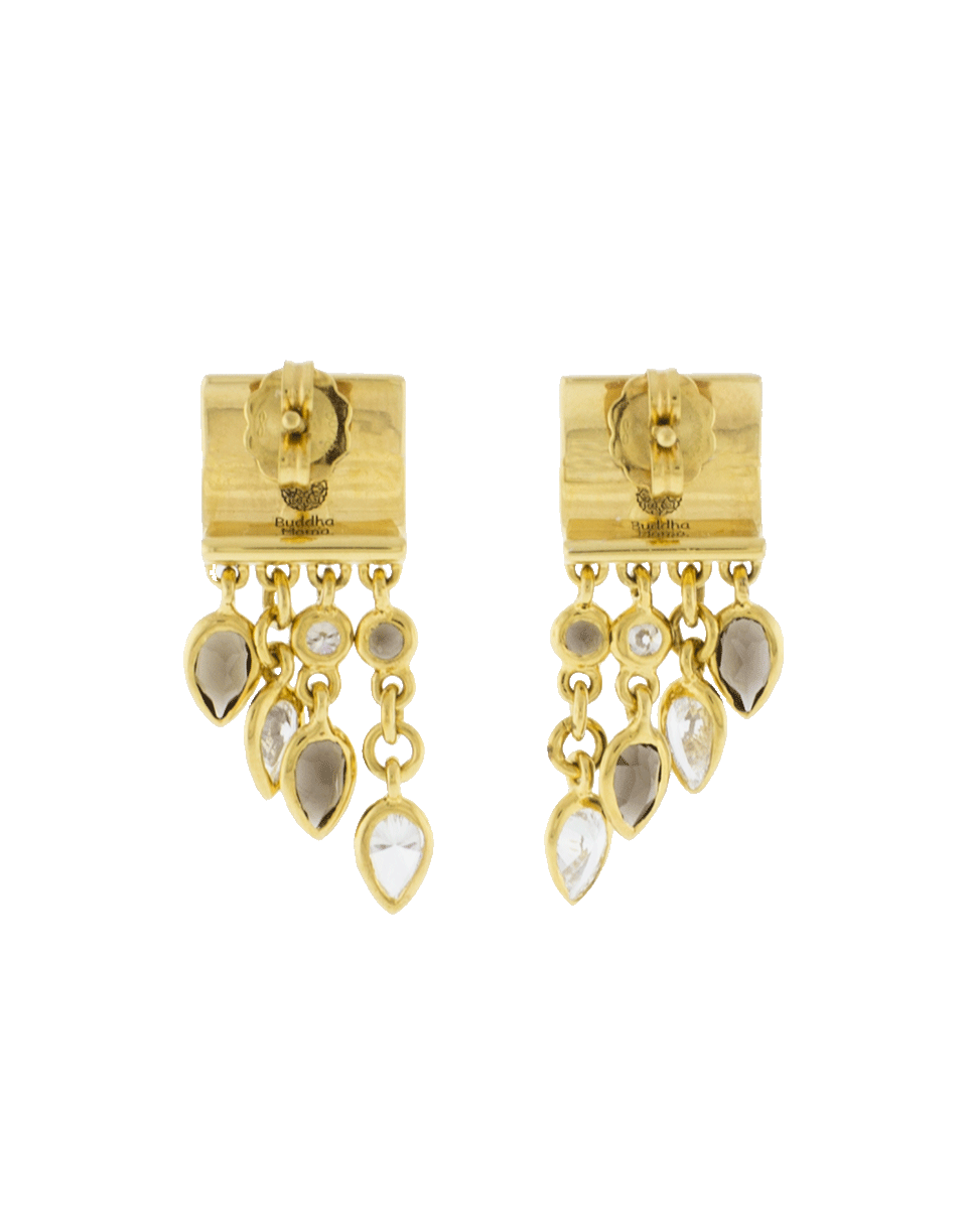 BUDDHA MAMA-Enamel Earrigns Set-YELLOW GOLD