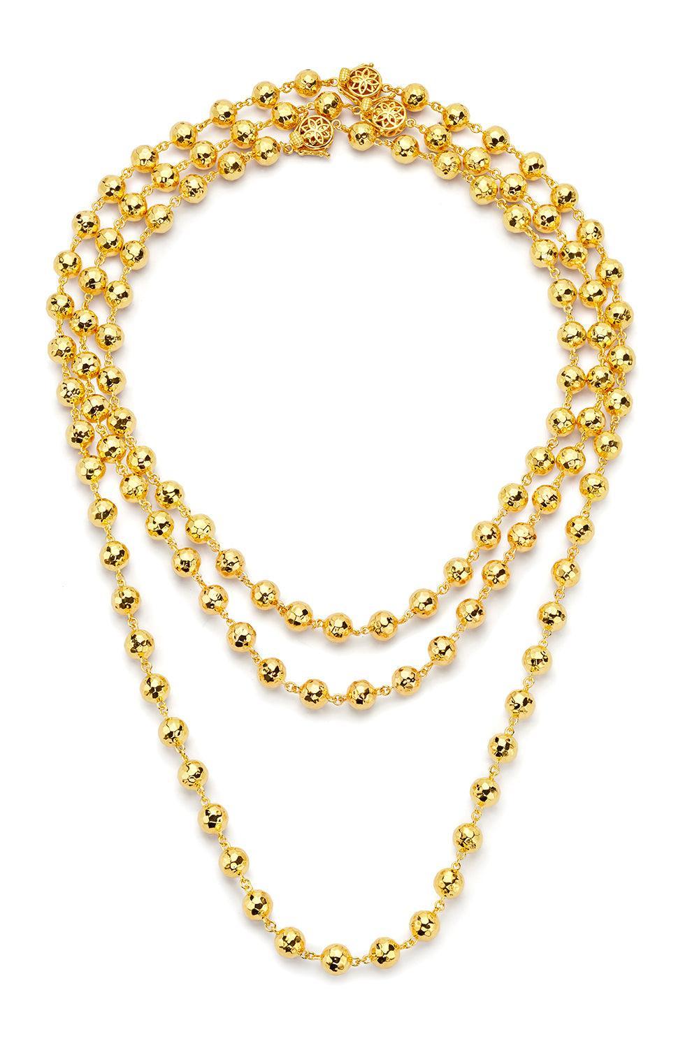 Disco Ball Chain - 8mm-YELLOW GOLD-20-JEWELRYFINE JEWELNECKLACE O-BUDDHA MAMA